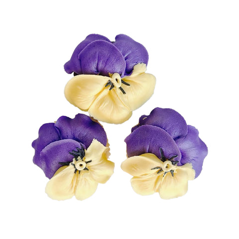 Pansies Cupcakes - Set (6)