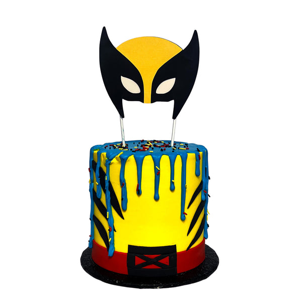 Yellow X Cake | The Home Bakery