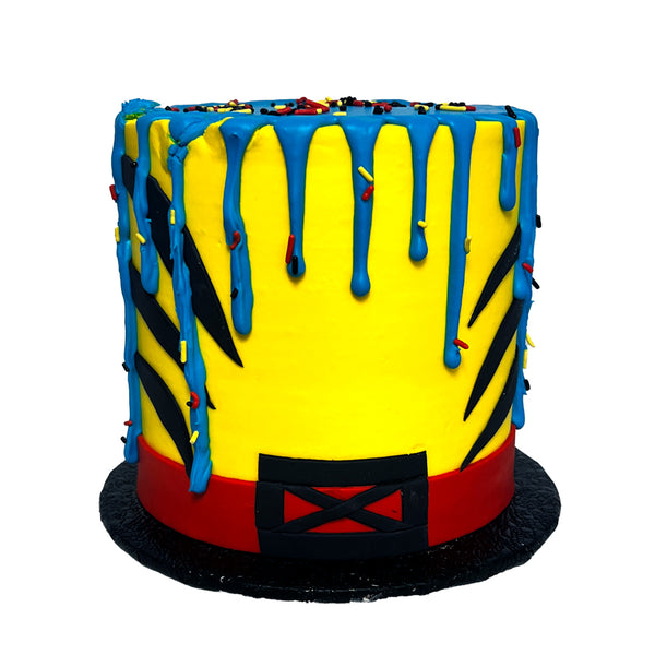 Yellow X Cake | The Home Bakery