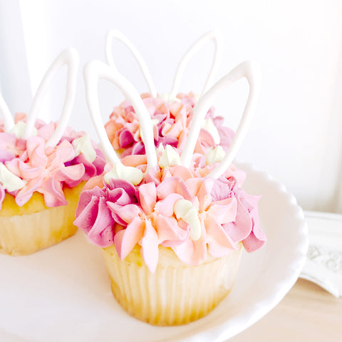 Bunny Ears Cupcakes