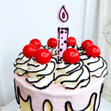 Comic Book Cake - Pink/Yellow