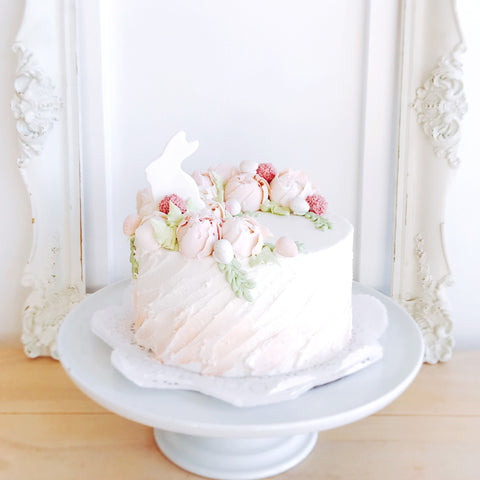 Floral Bunny Cake