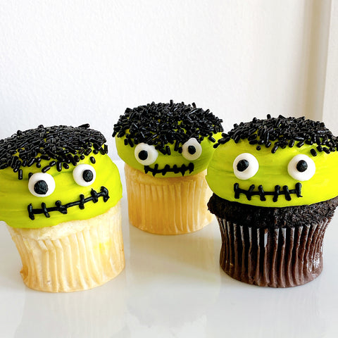 FrankenCupcakes - Set (6) - The Home Bakery