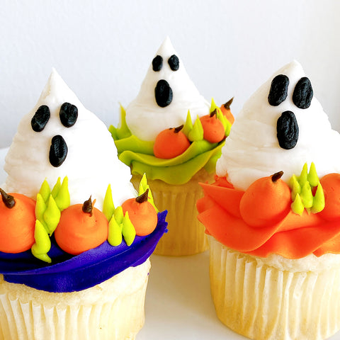 Ghouls Just Wanna Have Fun Cupcakes - Set (6) - The Home Bakery
