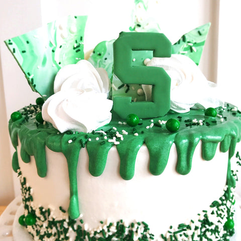 MSU Overloaded Drip Cake