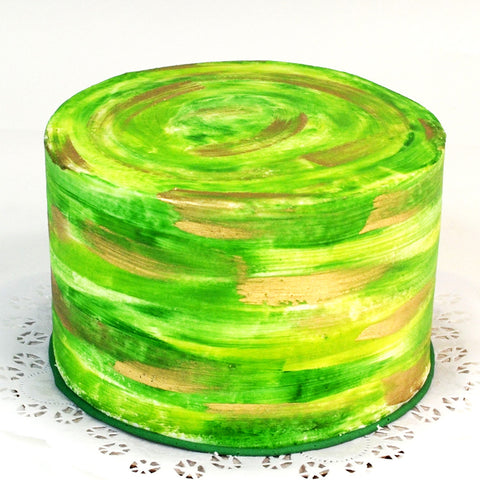 Striking Gold Cake