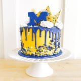 U of M Overloaded Drip Cake