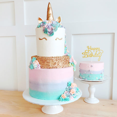 Gold Sequin Unicorn