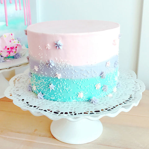 Unicorn Stars Companion Cake