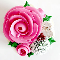 Valentine's Day Cupcakes - Floral Love Mini Cake