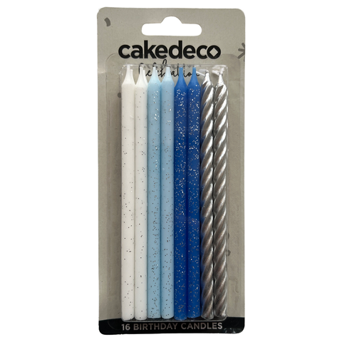 Blue Palette Glitter Candles (16)