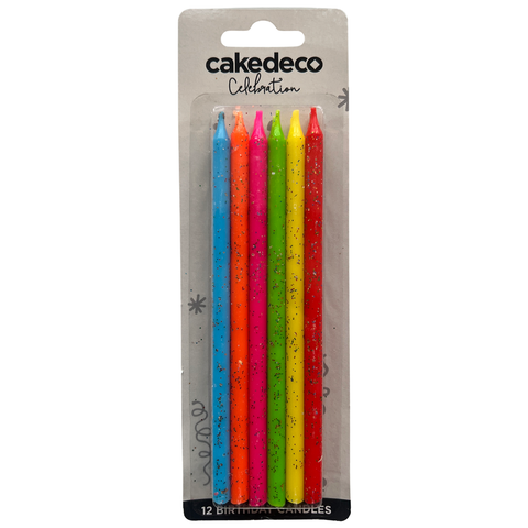 Bright Palette Glitter Candles (12)