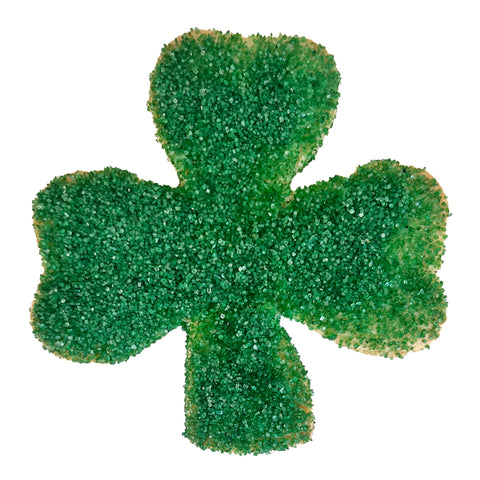 Sugar Decorated Cutout Cookie - Clover