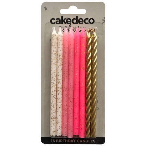 Pink Palette Glitter Candles (16)