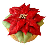 Poinsettia Mini Cake - Red