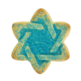 Hanukkah Butter Cookies - Star of David