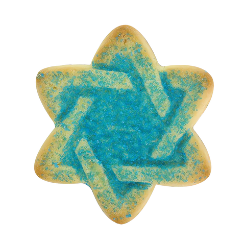 Hanukkah Butter Cookies - Star of David