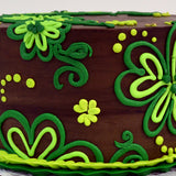 4-Leaf Clover Cake - The Home Bakery