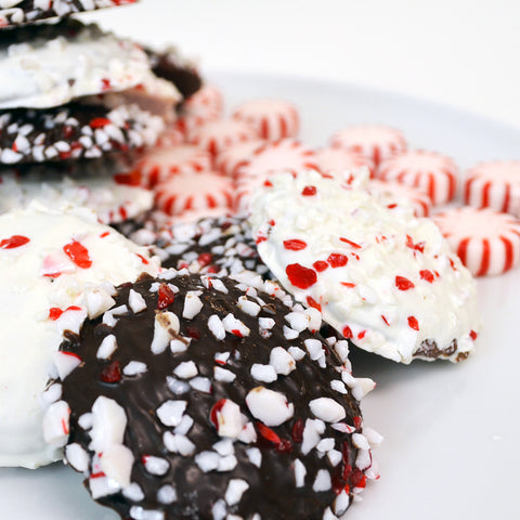Chocolate Peppermint Cookies (mixed)
