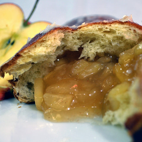 Apple Pączki - The Home Bakery