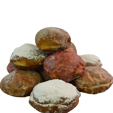 Assorted Pączki (Pack/13) - The Home Bakery