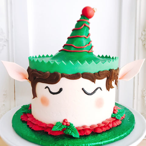Buddy the Elf Cake