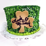 Confetti Shamrocks Cake - The Home Bakery