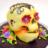 Day of the Dead Skull Cake