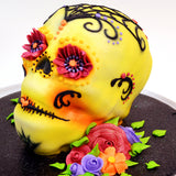 Day of the Dead Skull Cake