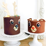 Donner and Rudolph Cakes