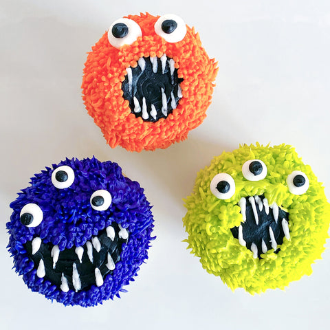 Little Monsters Cupcakes - Set (6) - the Home Bakery