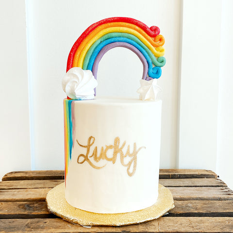 Lucky Rainbow Cake