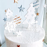 Midnight Snowfall Cake