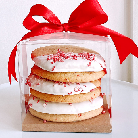 Cookie Stack - Peppermint Stick Sugar Cookie