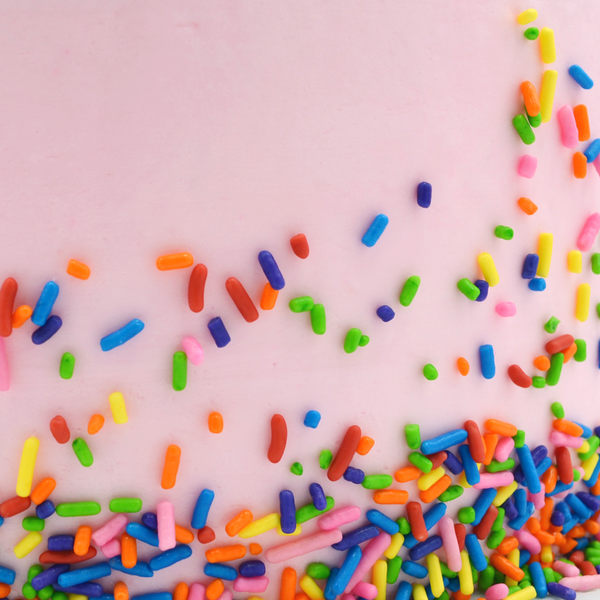 Pink Sprinkle Cake The Home Bakery