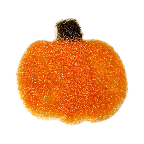 Sugar Decorated Cutout Cookie - Pumpkin