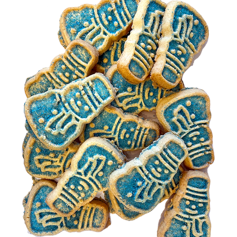 Snowman Butter Cookies