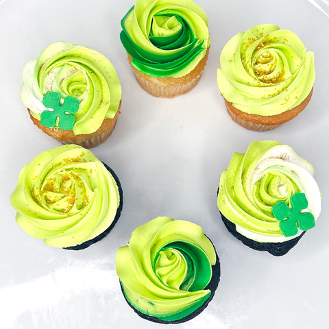 St. Patrick's Day Cupcakes (Set/6)