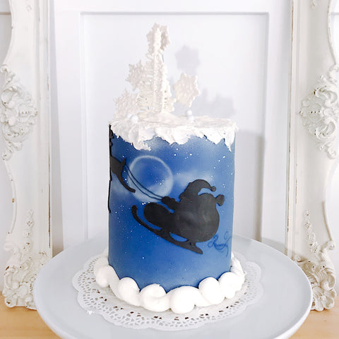 The Night Before Christmas Cake