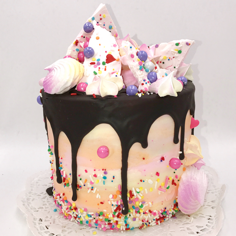 Overloaded Birthday Love Cake