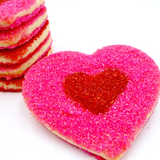 Heart Cookies - Sugar Decorated Hearts