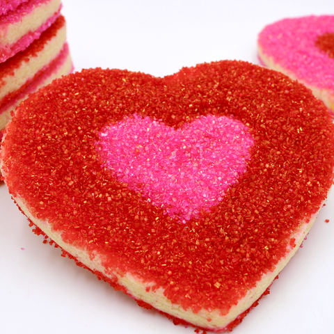 Heart Cookies - Sugar Decorated Hearts