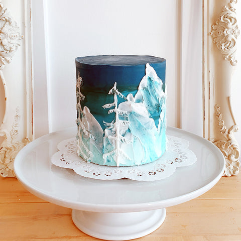 Winter Mountain Cake